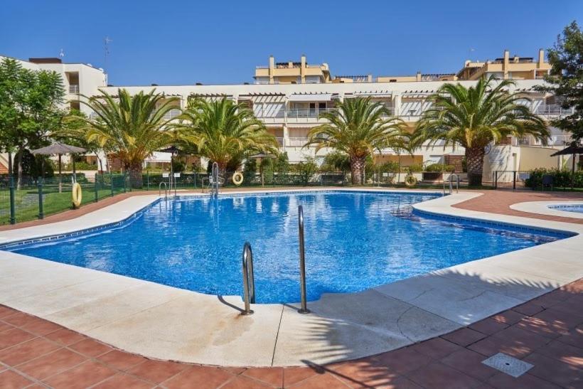 Apartamento Primera Linea De Playa Isla Cristina Urbanizacion Zarati Eksteriør bilde