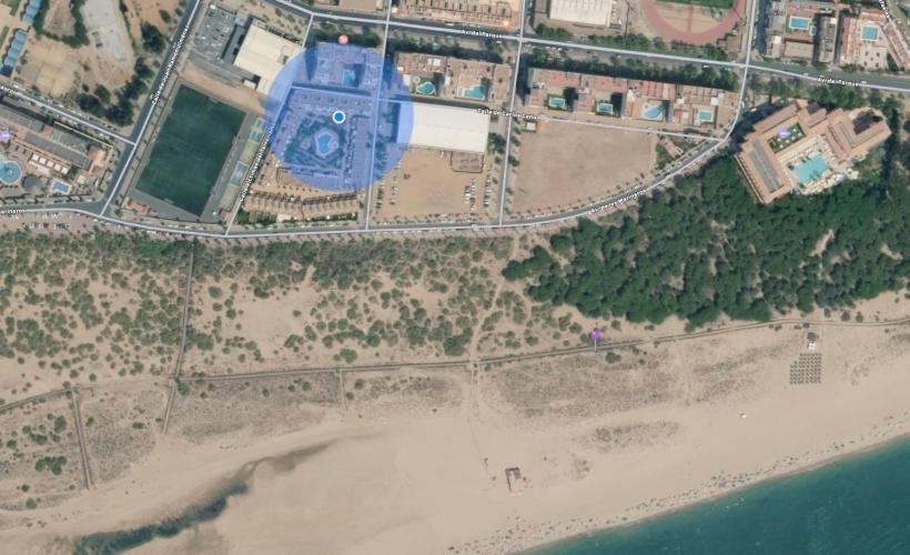 Apartamento Primera Linea De Playa Isla Cristina Urbanizacion Zarati Eksteriør bilde